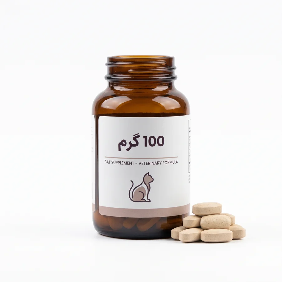 گربه دارو و مكمل مالت بيفار100 گرم
